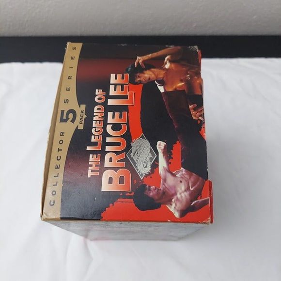 The Legend of Bruce Lee Collectors Series 5 Tape Box Set VHS 1997 EUC - Picture 5 of 10